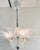 1990s Myran Allan Luxury Lighting Lalique Style Italian Murano Glass Chandelier For Sale - Image 5 of 5