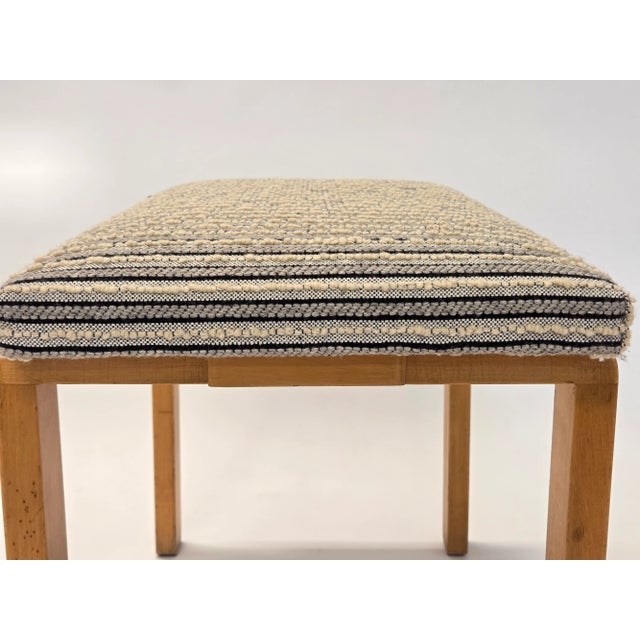 1940s Bench with War Time Legs by Alvar Aalto for Artek, 1940s For Sale - Image 5 of 12