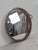 Round Mirror in Teak and Leather Luxus Vittsjö by Uno and Östen Kristiansson, 1960s, in Very Good conditions. Designed...