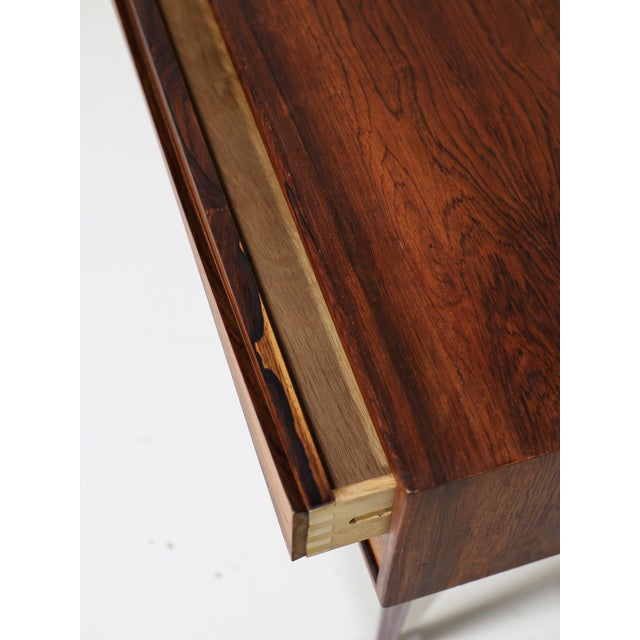Brown Rosewood Chest of Drawers by Niels Clausen for NC Møbler, Denmark, 1960s For Sale - Image 8 of 17
