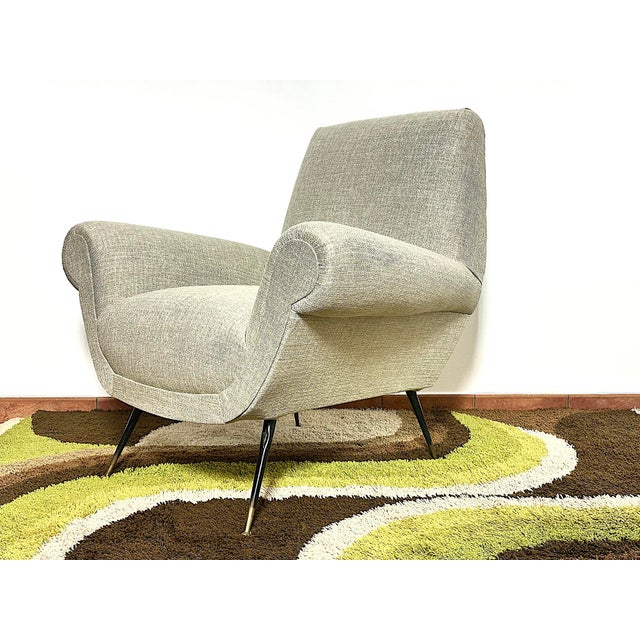 Vintage Lounge Chair by Gigi Radice, Italy, 1950s For Sale - Image 6 of 12