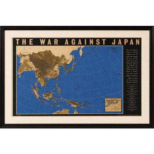 Vintage The War Against Japan Poster, 1944 For Sale - Image 10 of 11