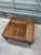 A lovely Palm Beach style square bamboo coffee table, featuring split bamboo and intricate woven detailing of the rising...