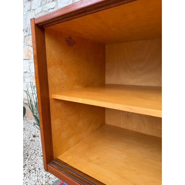 Nils Jonsson 1960s Danish Modern ' Grande' Teak Credenza by Nils Jonsson For Sale - Image 4 of 12
