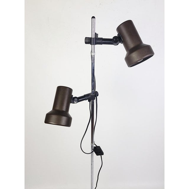 Vintage Floor Lamp in Metal, 1970s For Sale - Image 9 of 10