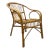 Mid-Century Modern Bamboo and Rattan Armchair For Sale