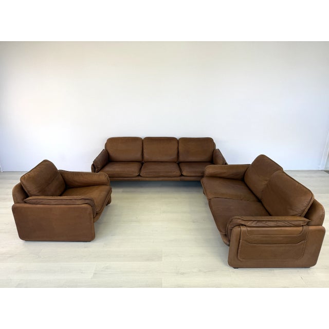 De Sede Ds61 Leather Two-Seat Sofa, 1960s For Sale - Image 18 of 18