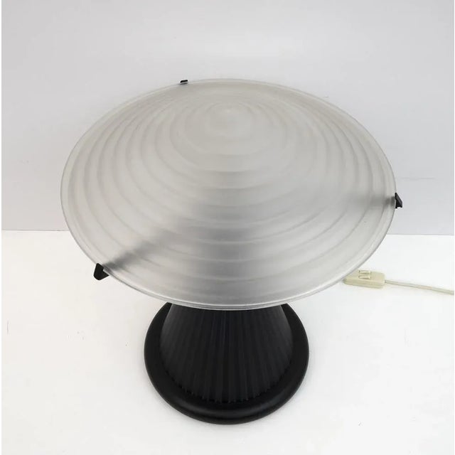 Postmodern Murano Glass Mushroom Table Lamp, Italy, 1980s For Sale - Image 7 of 9