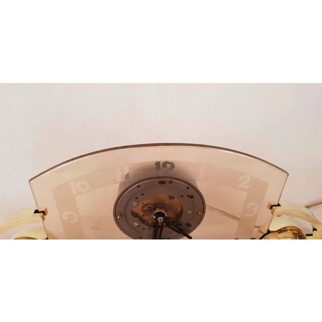Large Art Deco Electric Clock, 1930s For Sale - Image 10 of 13