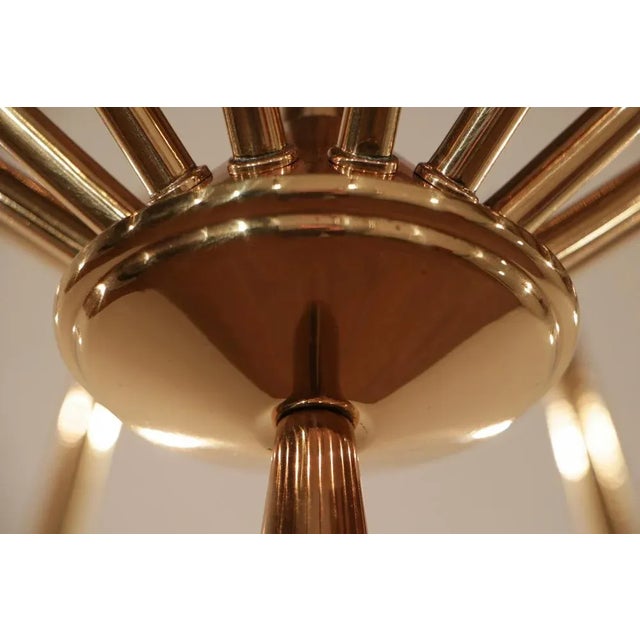 Italian Mid-Century Modern Model 342 Chandelier by Oscar Torlasco for Lumi Milano, 1950s For Sale - Image 15 of 18