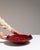 This 1950s serving bowl from Belgium is finished in rose, worked in ceramic. Its form follows honest, well-proportioned...