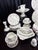 Vintage English Villeroy & Boch "Petite Fleur" Porcelain Dinnerware & Serving Set - 58 Pieces For Sale In Phoenix - Image 6 of 18