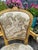 Mid 20th Century Vintage French Louis XV Style Gold Giltwood Tapestry Arm Chairs- a Pair For Sale - Image 5 of 12