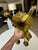 Single Antique Gothic Revival Brass 6 Light Candelabra For Sale - Image 12 of 18