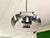 Vintage Chrome and Metal Pendant Light, 1970 For Sale - Image 11 of 11