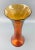 Mid 20th Century Blenko Vintage Mid-Century Modern Orange Swirl Art Glass Vase For Sale - Image 5 of 8