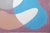 2020s 2026, Mid Century Modern Painting, Floating Organic Shapes in Playful Tones, Mauve Background, Acrylic on Paper For Sale - Image 5 of 8