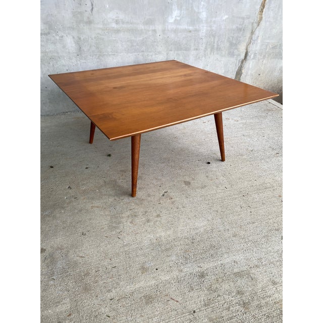 Wood Paul McCobb Planner Group Maple Low Table With Modular Drawer Top For Sale - Image 7 of 12