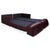 Leather Two-Seater Red Bordeaux Manual Function DS-76 Sofa from de Sede For Sale - Image 4 of 13