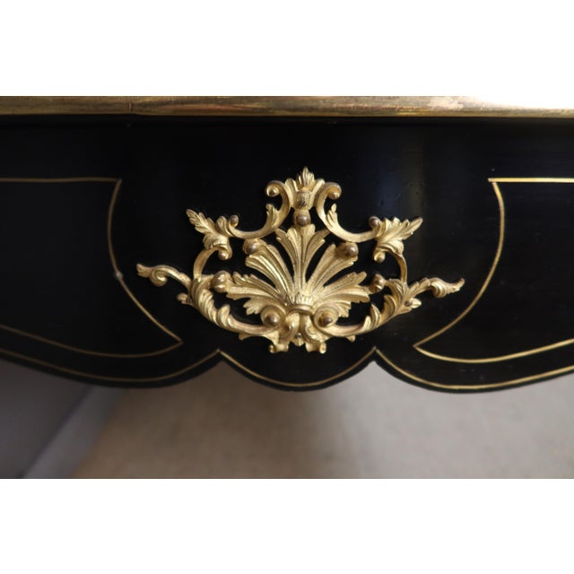 Wood 19th Century Louis XV Flat Desk For Sale - Image 7 of 17