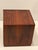 Mid Century Modern Pair of Walnut Cube End Tables For Sale - Image 9 of 12