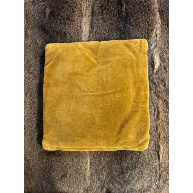 Arts & Crafts 1960s Handmade Needlepoint Pillow Case For Sale - Image 3 of 4