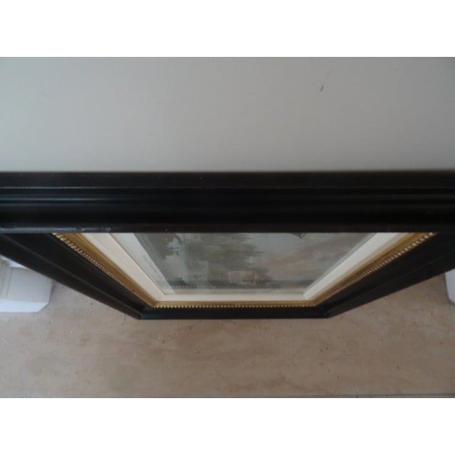 Late 20th Century Vintage Color Lithograph in Custom Frame For Sale In Los Angeles - Image 6 of 6