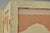 Vintage Oriental Fretwork Bone Lacquer Upholstered 6 Panel Room Divider Screen For Sale - Image 11 of 18