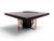 Large Square Dining Table in Wood and Steel, 1970s For Sale - Image 9 of 9