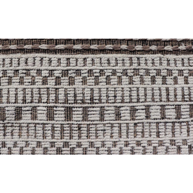 Textile Modern Hand-Knotted Wool Rug by Keivan Woven Arts 9'10 X 14'0 For Sale - Image 7 of 11