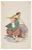 Woman is an original watercolor artwork realized in the XIX century by Gaetano Dura. Good conditions except for yellowing...