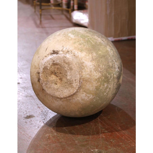 Ceramic 18th Century French Biot Terracotta Olive Jar With Glazed Rim and Patina For Sale - Image 7 of 7