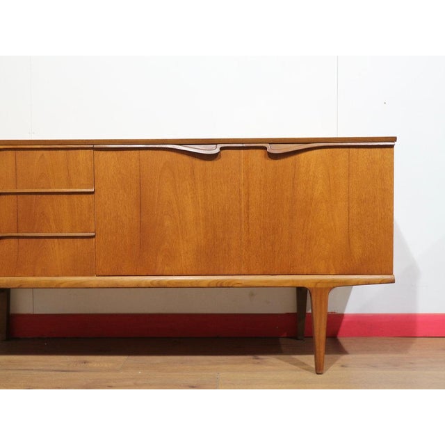 Mid Century Modern Vintage Teak British Credenza Sideboard For Sale - Image 12 of 14