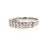 Contemporary 1.00 Carat Princess Cut Diamond 18 Karat White Gold Band, Size 7 For Sale - Image 3 of 7
