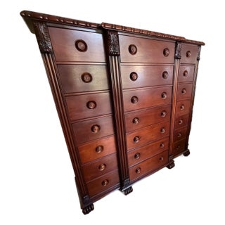 Ralph Lauren Mahogany Chest of Drawers For Sale