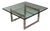 Model Biri T29 Coffee Table with Stainless Steel Frame by Peter Ghyczy, 1986 For Sale