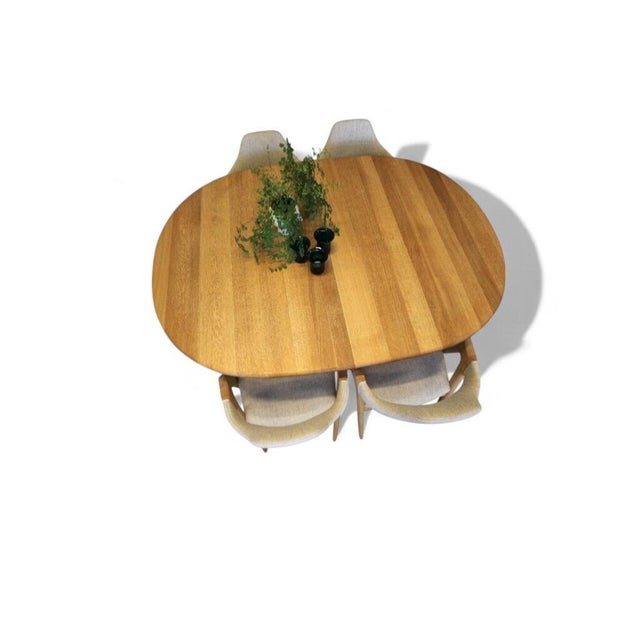 Dining Table in Oak with Extension Leaves by Kurt Østervig for KP Møbler, 1960s For Sale - Image 17 of 18