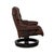Set of Reno Leather Recliner Chair with Ottoman from Stressless For Sale - Image 15 of 18