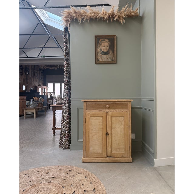 1940s Parisian Pine Sideboard, 1940s For Sale - Image 5 of 16