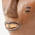 Early 20th Century Early 20th Century Guro Figural Portrait Mask on Custom Stand Côte d'Ivoire For Sale - Image 5 of 8