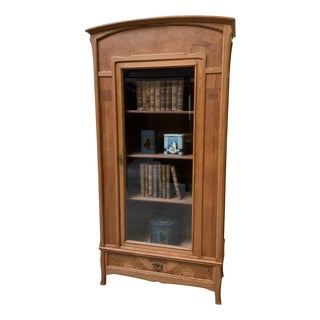 Antique Art Nouveau Display Cabinet, 1910 For Sale