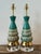 Ceramic Vintage MCM Glazed Ceramic Lamps - A Pair For Sale - Image 7 of 8