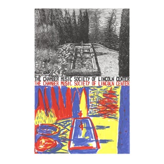 Jennifer Bartlett Chamber Music of Lincoln Center, 1981 - Signed For Sale