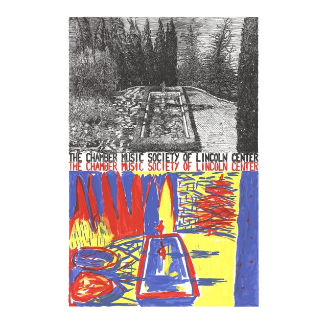 Jennifer Bartlett Chamber Music of Lincoln Center, 1981 - Signed For Sale