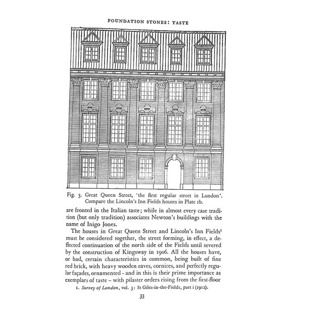 "Georgian London: An Architectural Study" 1970 Summerson, John For Sale - Image 9 of 9