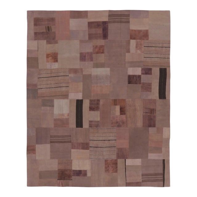 Vintage Anatolian Textile With Geometric Patchwork Composition - Rug & Kilim For Sale