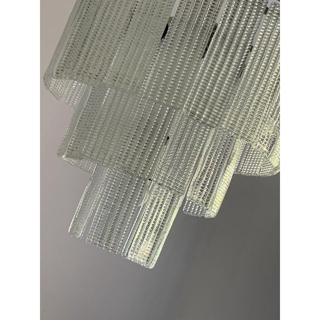 Murano Glass Sputnik Chandelier, Mazzega Style For Sale - Image 11 of 13