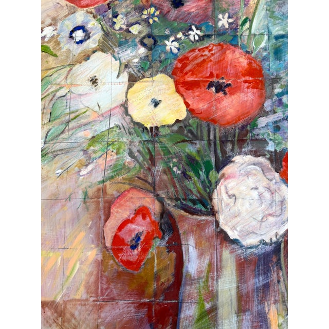 Giosetta Fioroni “Dreaming Day for Odilon” Monumental Work, Exhibited Rome 1984 For Sale - Image 10 of 18