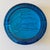 Blenko Mid-Century Americana Brilliant Blue Glass Clipper Ship Ashtray Catchall For Sale - Image 4 of 5