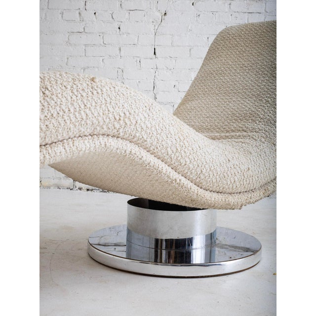 Milo Baughman for Thayer Coggin Serpentine Chaise For Sale - Image 9 of 9